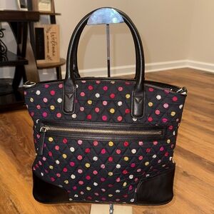 Vera Bradley *Retired* Havana Dots Day Off Satchel